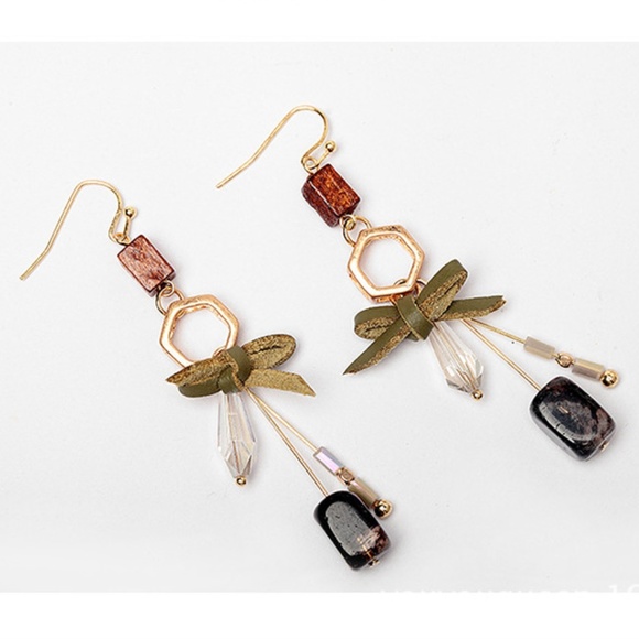 Jewelry - NEW Original Design Smoky Quartz Dangle Earrings